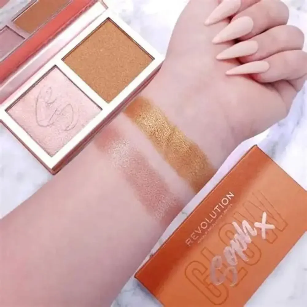Makeup Revolution Soph X Highlighting Duo Honey Glaze New In Box Face Glow
